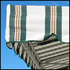 Traditional Shed Awning, Delray Beach, with Braid